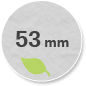Button umweltfreundlich 53mm